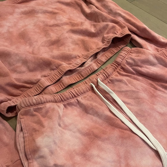 pink tie-dye sweat set - Picture 6 of 6